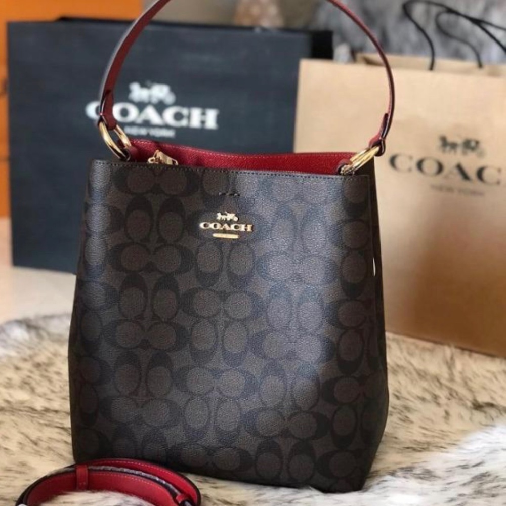 Coach bucket bag